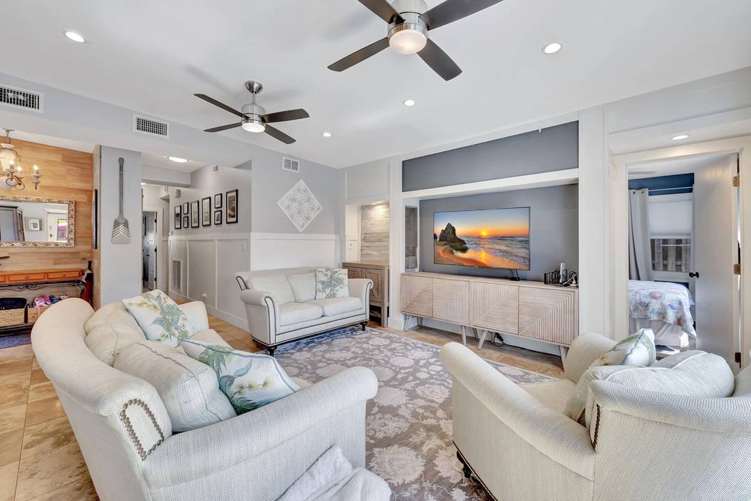 Stunning Coastal Modern fully renovated family pool home in the Prestigious Golden Triangle !