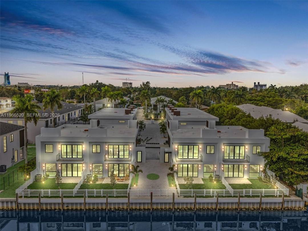 MOVE IN READY ! Introducing H2O Dania, a newly delivered, gated townhome community in Dania Beach featuring just 11 modern residences with starting prices from 990, 000.