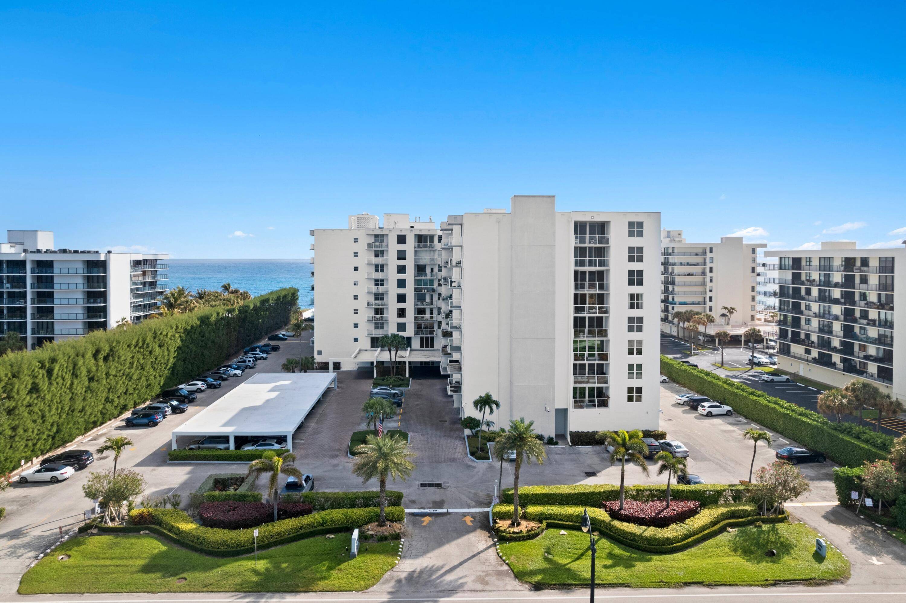 Wake up to breathtaking ocean views at 3450 S Ocean Blvd, Unit 4050 in Palm Beach, Patrician !