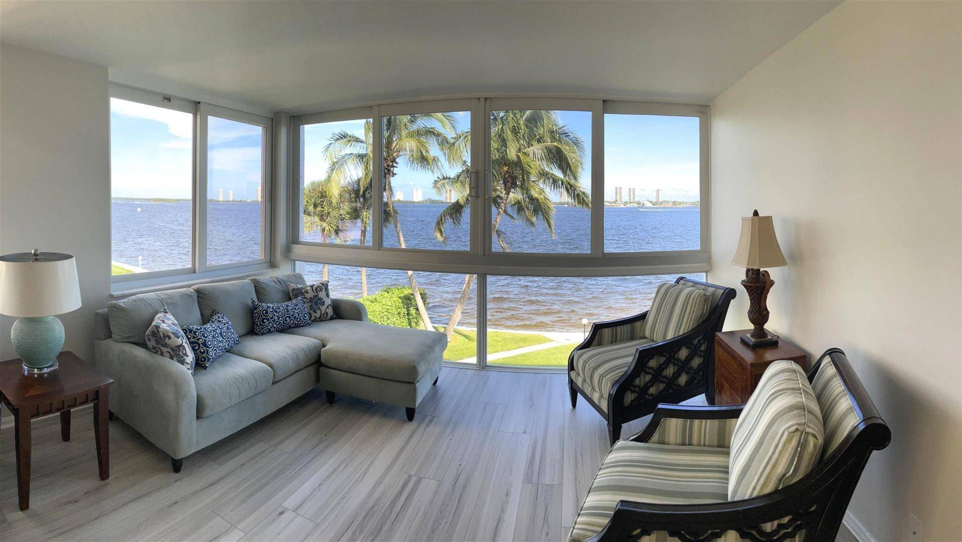 Gorgeous Corner End Unit with Stunning Expansive Water Views of the Intracoastal.