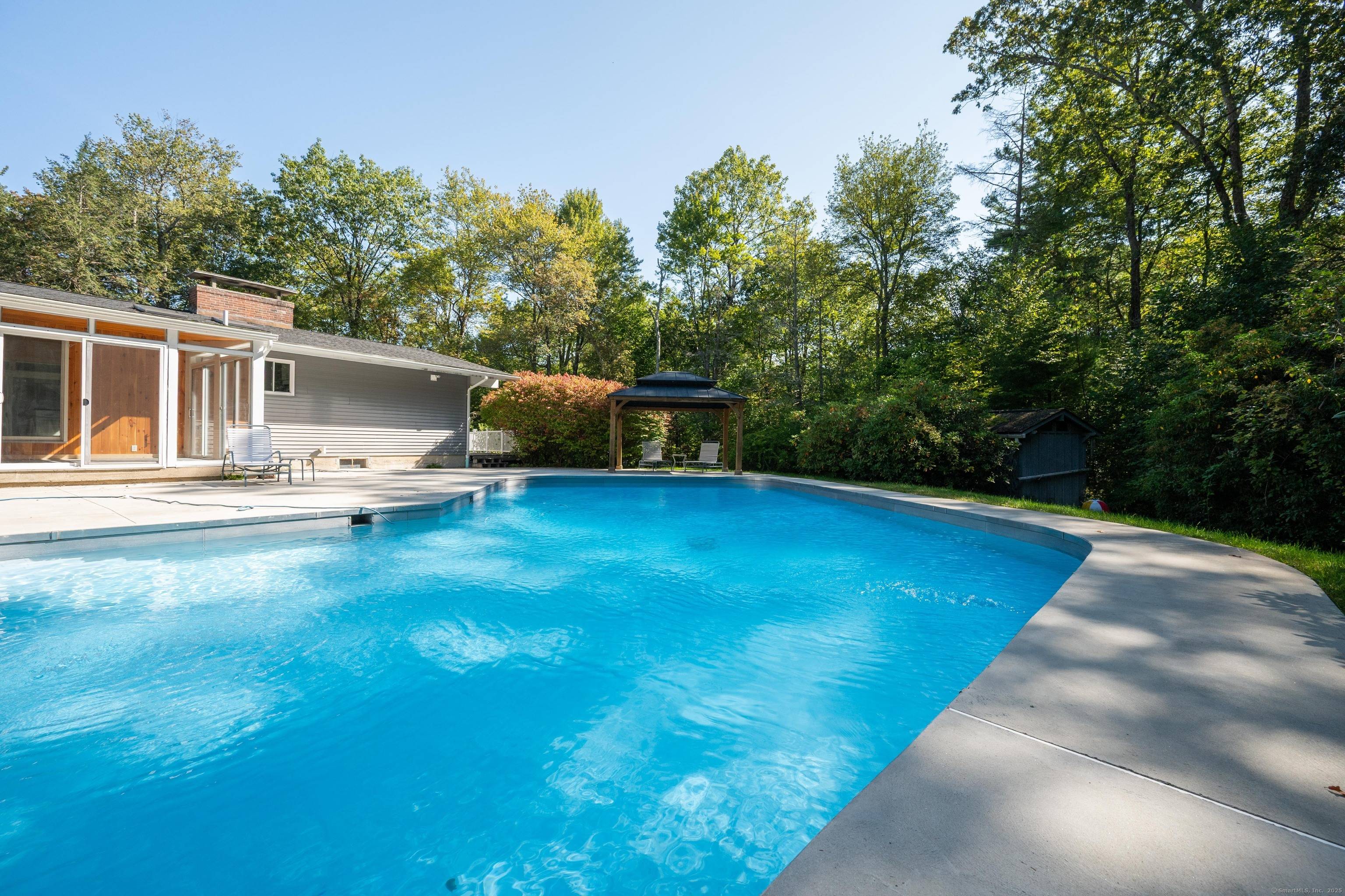 Intriquing Contemporary Style Ranch Privately set on a 1.
