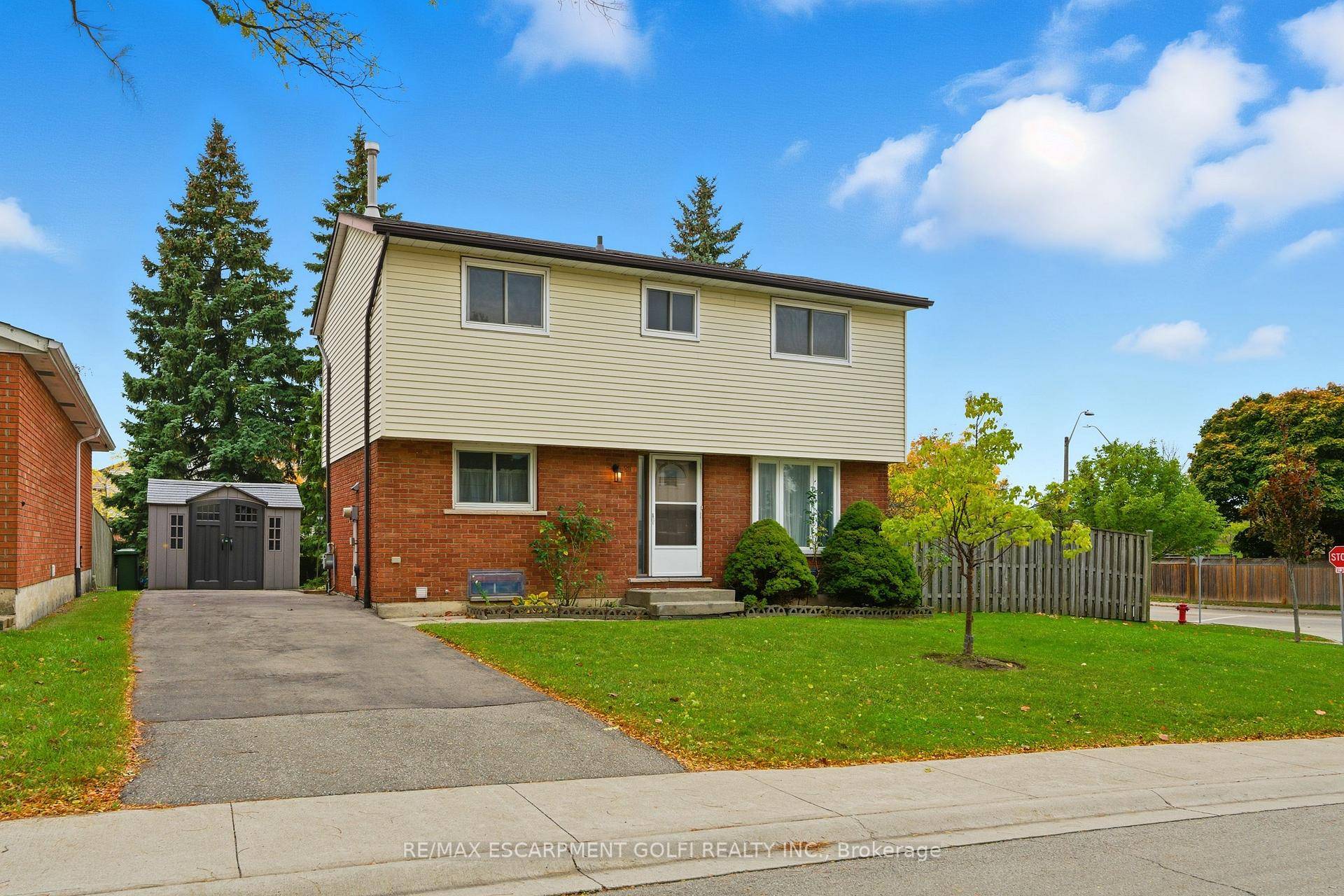 Welcome to this charming detached two story home, ideally situated on a generous corner lot with no rear neighbors, offering both privacy and potential.