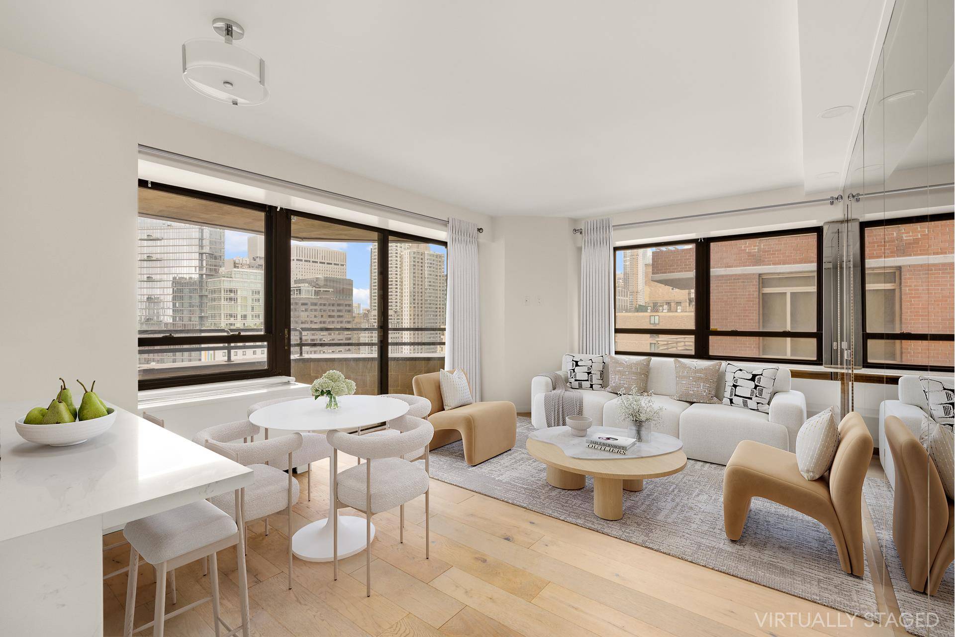 Experience luxurious city living at its finest in Unit 33A of 240 East 47th Street.