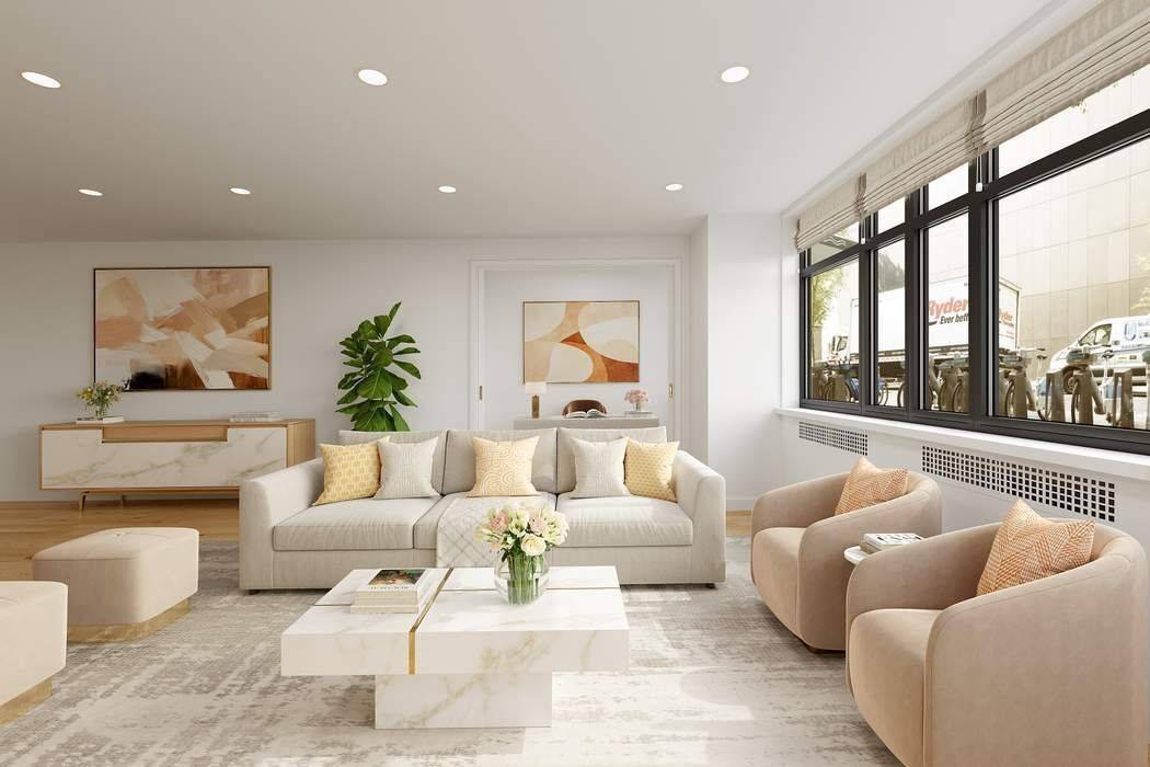 Memorable MoMA Location Ideal for Residential Conversion or Flexible Medical Use Located just off Fifth Avenue, directly across from the Museum of Modern Art, this 1874 SF ground floor space ...