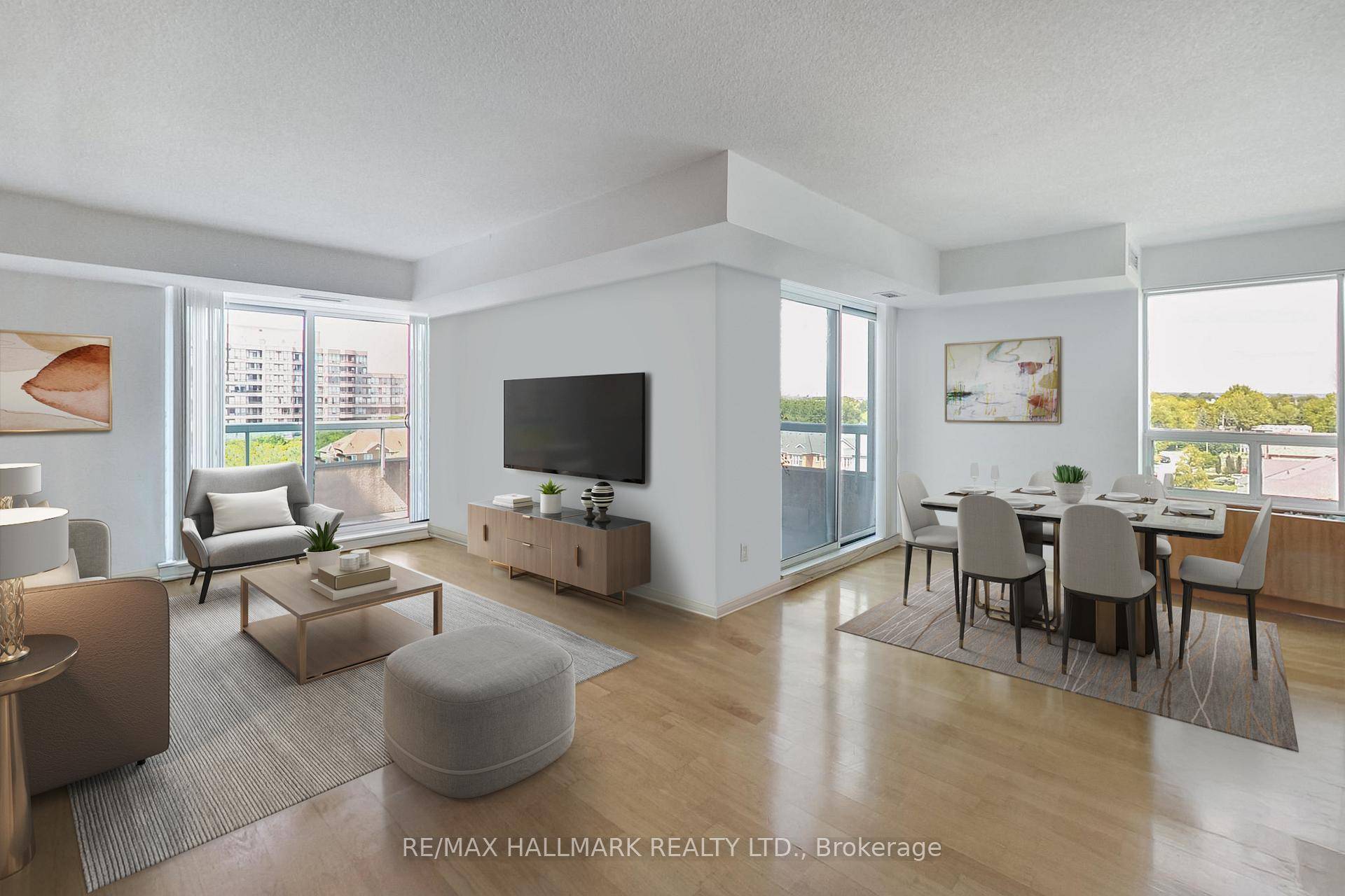 Bright amp ; Spacious Corner Suite With Wraparound Balcony !