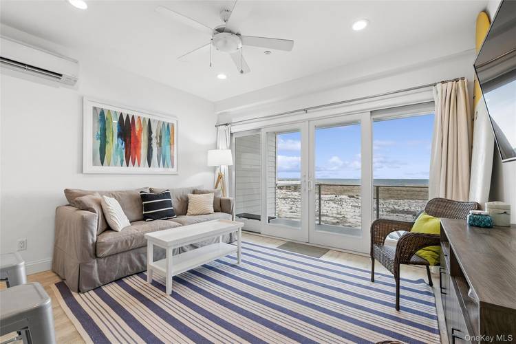 Waterfront rental available seasonally on Dune Road in Westhampton Beach.