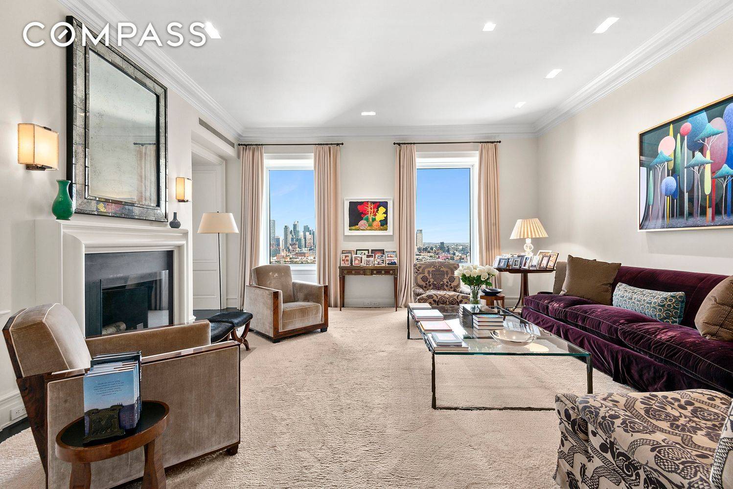 Iconic NYC Living Victoria Hagan Designed Duplex at River House Welcome to one of the most exquisite homes in one of New York's most prestigious buildings.