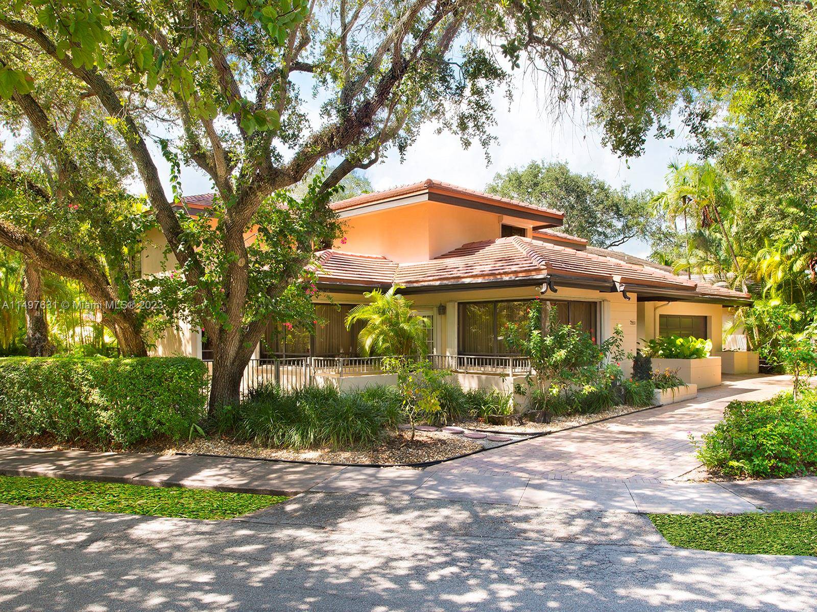 Located on beautiful Old Cutler Rd, Coral Gables is this 4 bedroom 3 1 2 bath home.