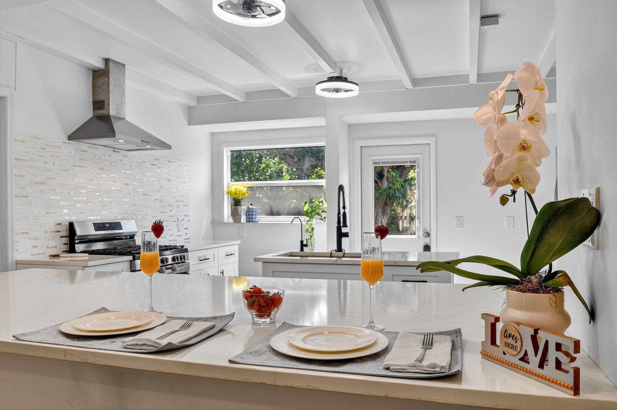 Beautifully Remodeled 2 Bedroom 2 Bath Single Family with 1 Car Garage, Plus a Studio Apartment with a Newly Remodeled Kitchen, Bath Perfect for a Lucrative AirBnB Sort Term Rental, ...