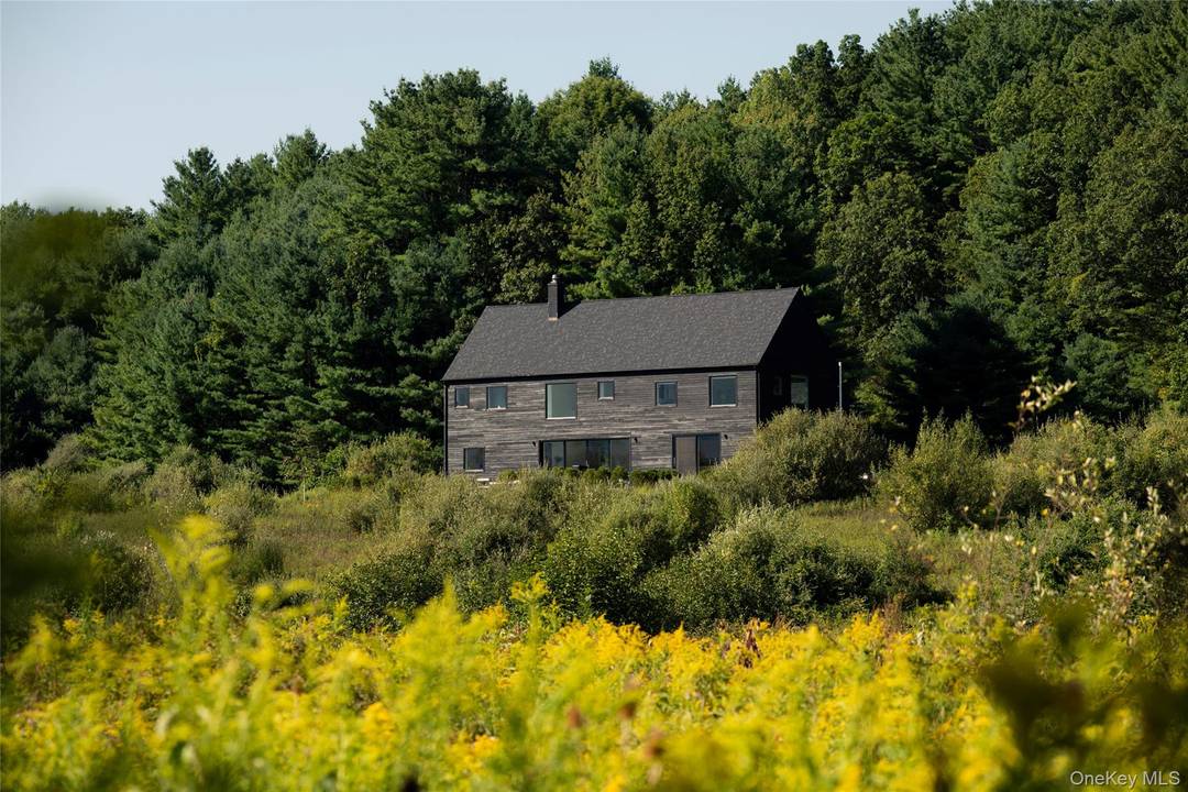 Tucked away in total privacy, this 2023 architectural stunner is set on 34 acres of rolling landscape with panoramic views of the Taconic Range and the Ro Jan Kill stream ...