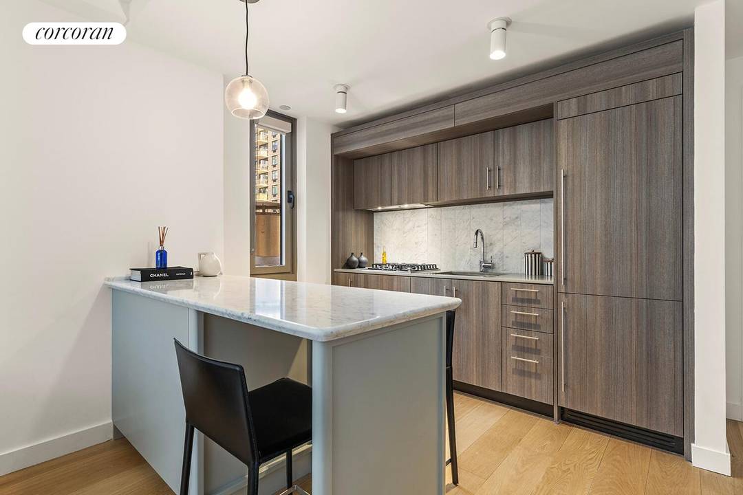 Newly Reduced Prices ! New Development Immediate Occupancy Unrivaled Ease of Ownership This well designed 639 square foot one bedroom condo has a balcony that extends the living space outdoors.
