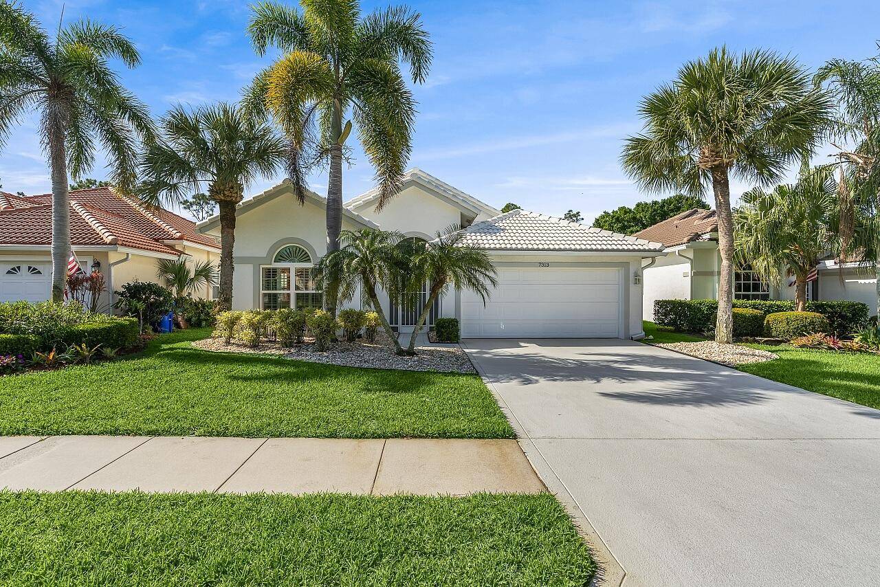 Beautifully maintained 3 bed, 2 bath, 2 car garage home with impact doors windows in gated community.