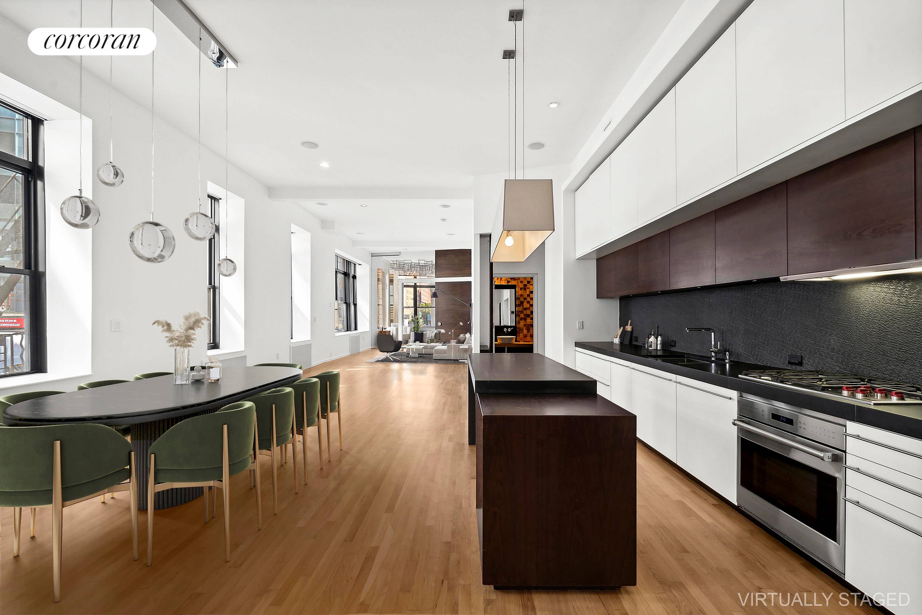 A Masterpiece of Modern Design in the Heart of Greenwich VillageNestled within the storied streets of Greenwich Village, Residence 2E at 60 East 13th Street stands as an architectural triumph, ...