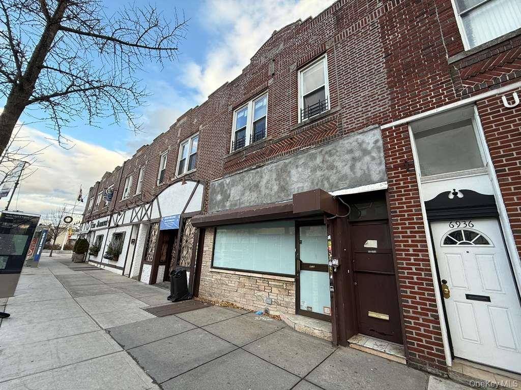 This impressive commercial space features both front and back entrances and boasts a fully finished basement.