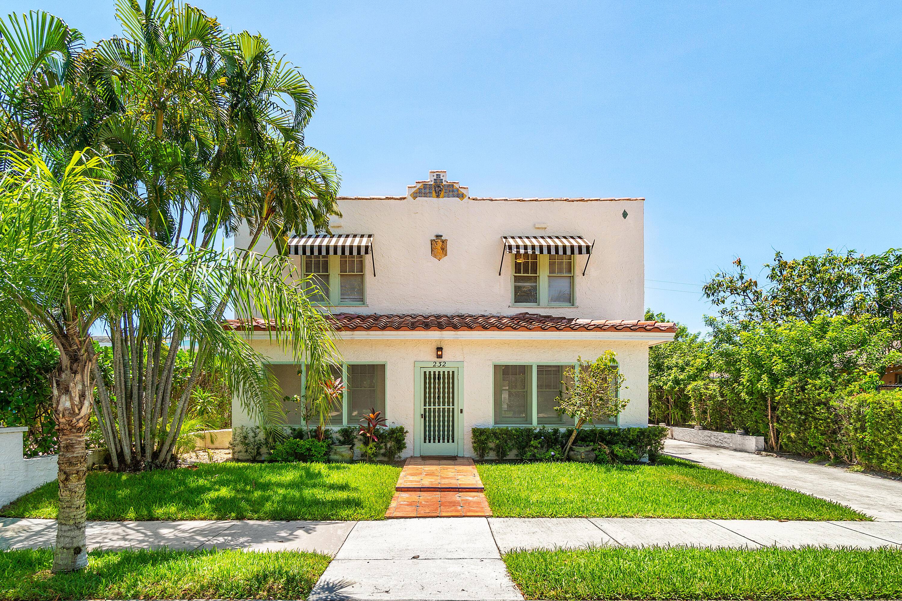 This 1925 Mediterranean residence blends historic charm with modern comfort in one of West Palm Beach's most desirable neighborhoods.