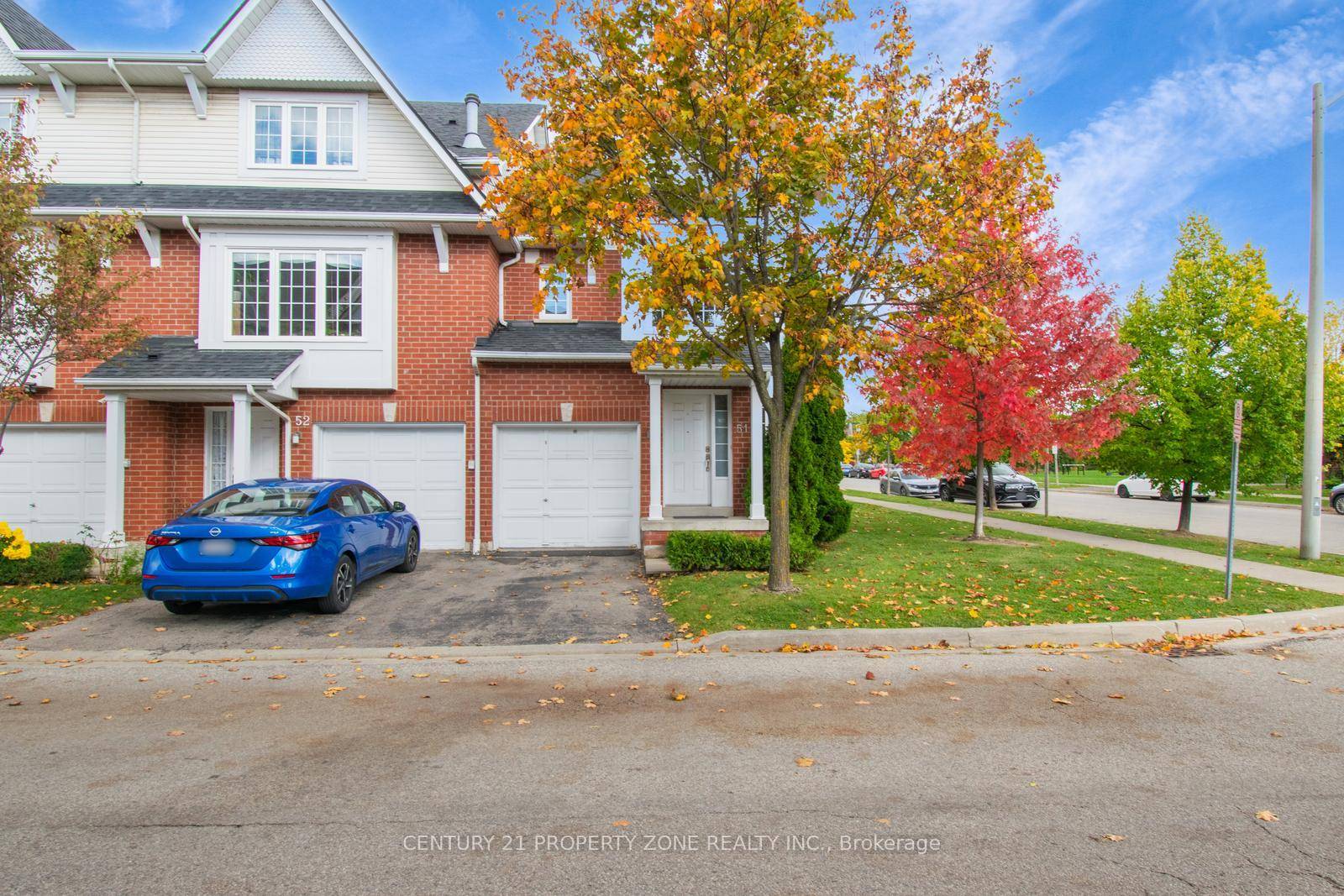 A Must See ! Bright, spacious, and beautifully maintained freshly painted 3 1 bedroom corner townhouse that feels just like a semi detached !