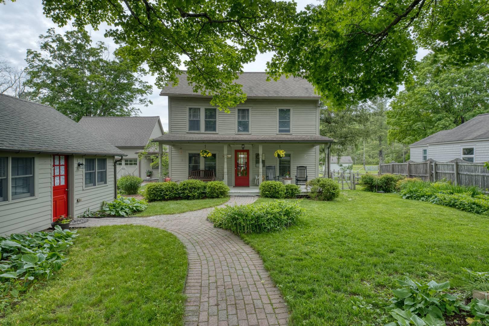 Charming Colonial in the quaint town of Falls Village This 3 bedroom, 2 full bath home offers timeless character and modern comfort with rich hardwood floors throughout.