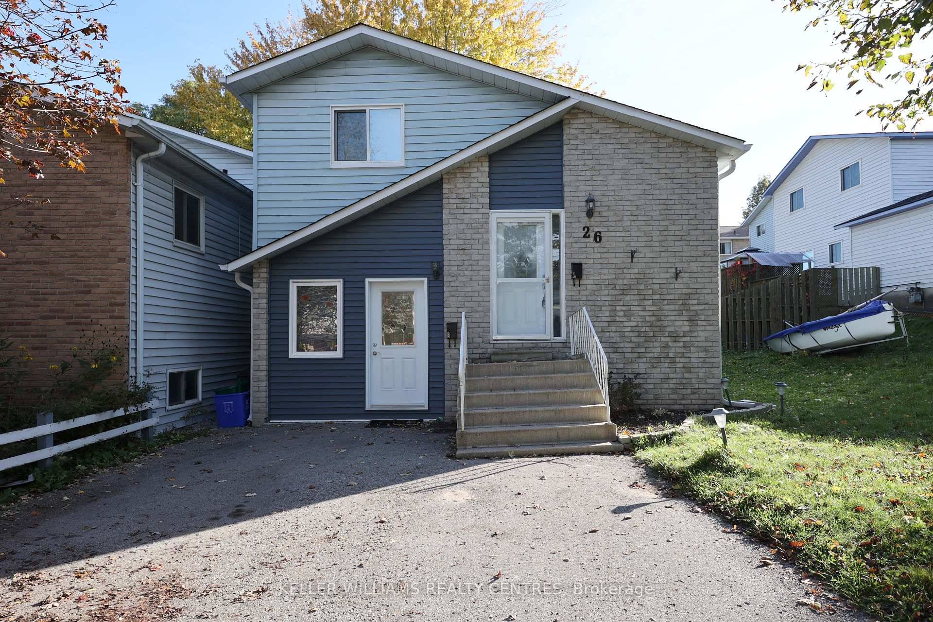 Welcome to 26 Melinda Crescent, a well maintained bright and sunny upper level unit offering comfort and convenience in a family friendly community.