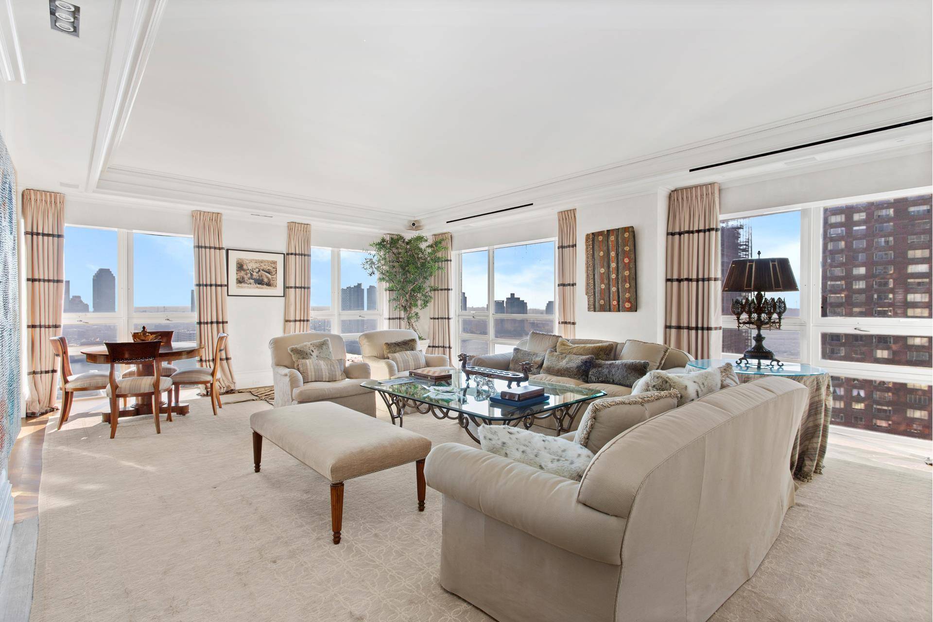 This expansive duplex in the prestigious St.