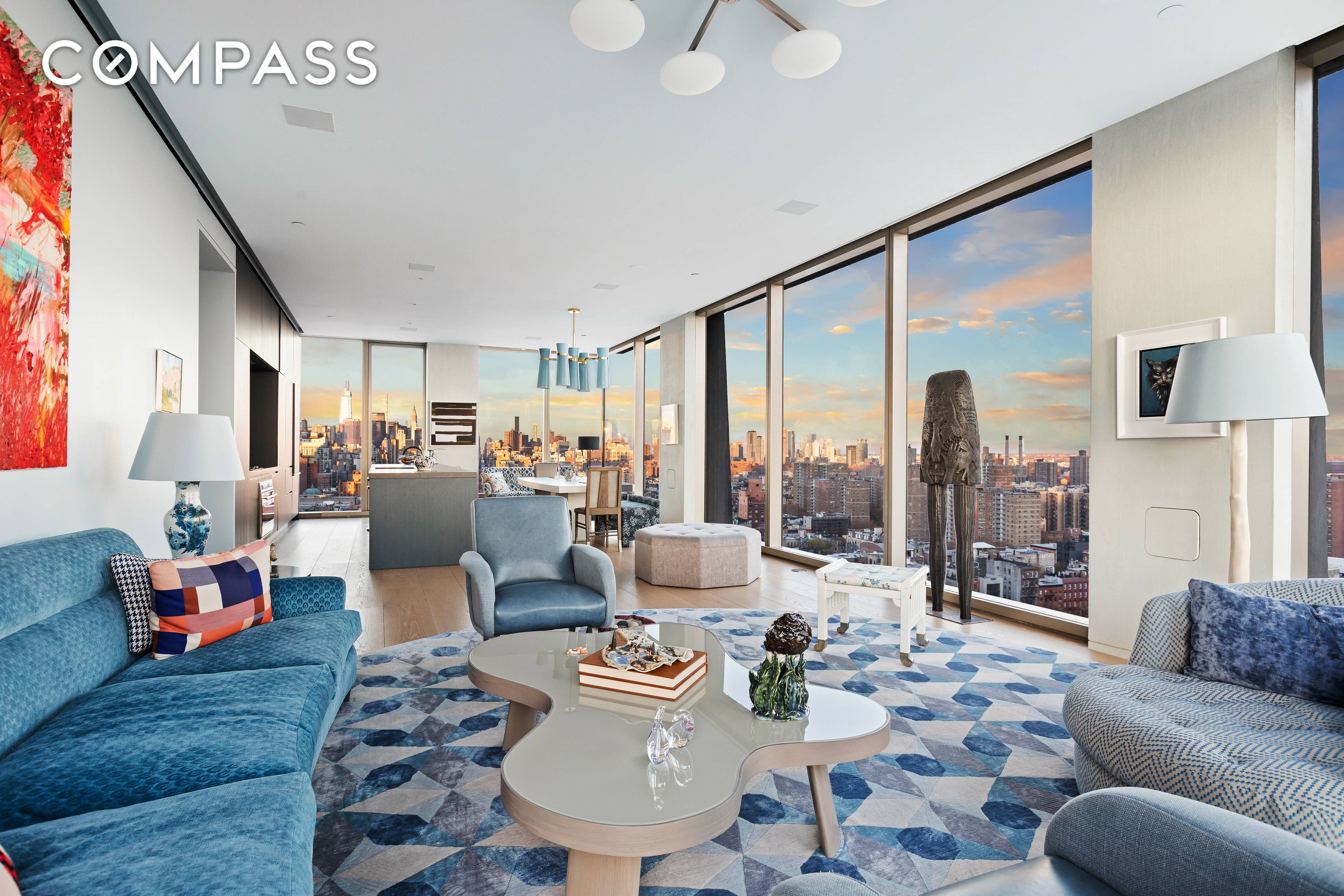 Residence 26E is one of only 11 spectacular luxury residences at the striking 215 Chrystie Street.