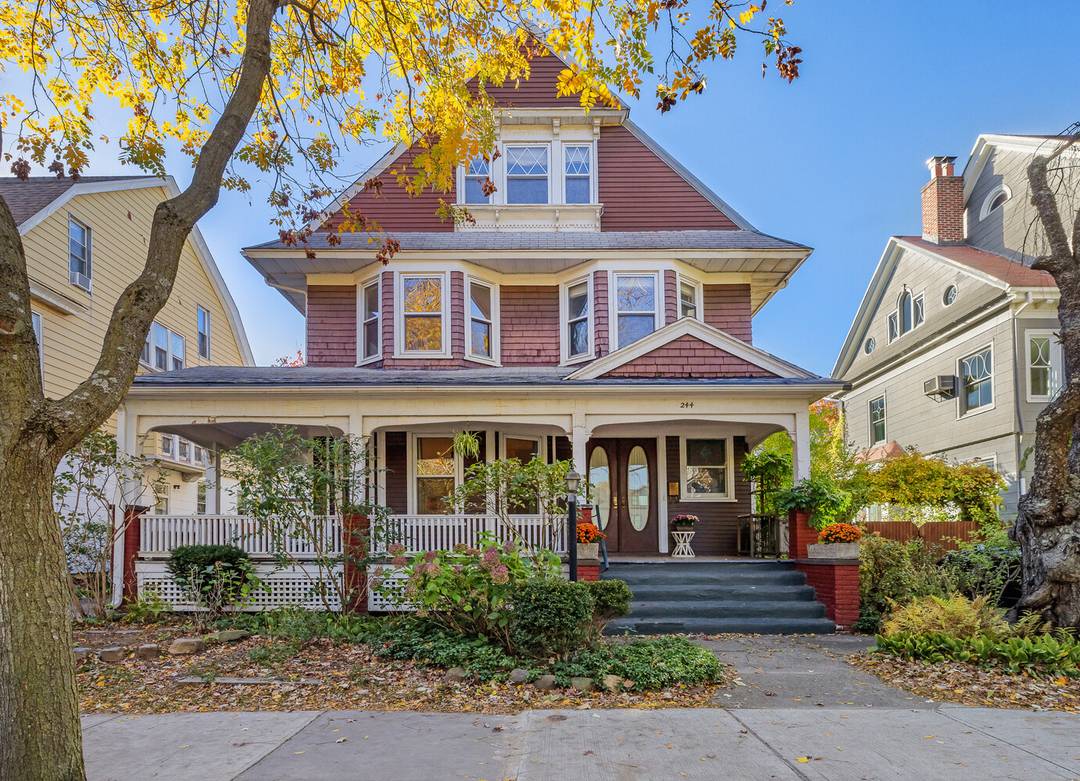 244 Argyle Road is a graceful and perfectly situated 7 bedroom Queen Anne style residence, built circa 1902 during the early suburban expansion of central Brooklyn.
