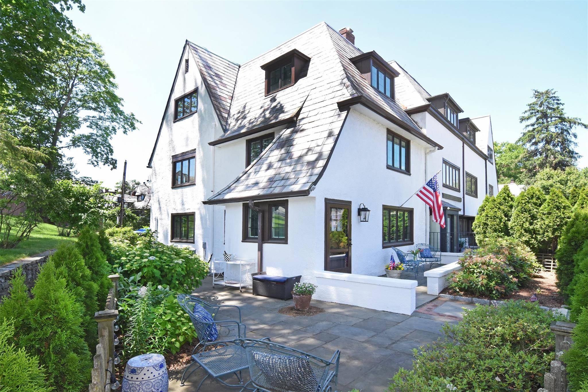 Ideally situated in the heart of Bronxville Village, this stylish corner townhome offers the perfect blend of historic charm, modern updates, and a truly unbeatable location.