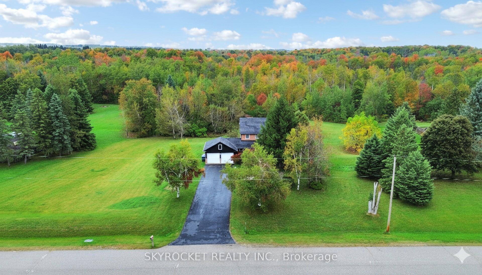 Nestled on a stunning 3 acre property backing onto peaceful forest, this 2 storey, 4 bedroom home offers privacy, space, and comfort, all just minutes from schools, shopping, and highway ...