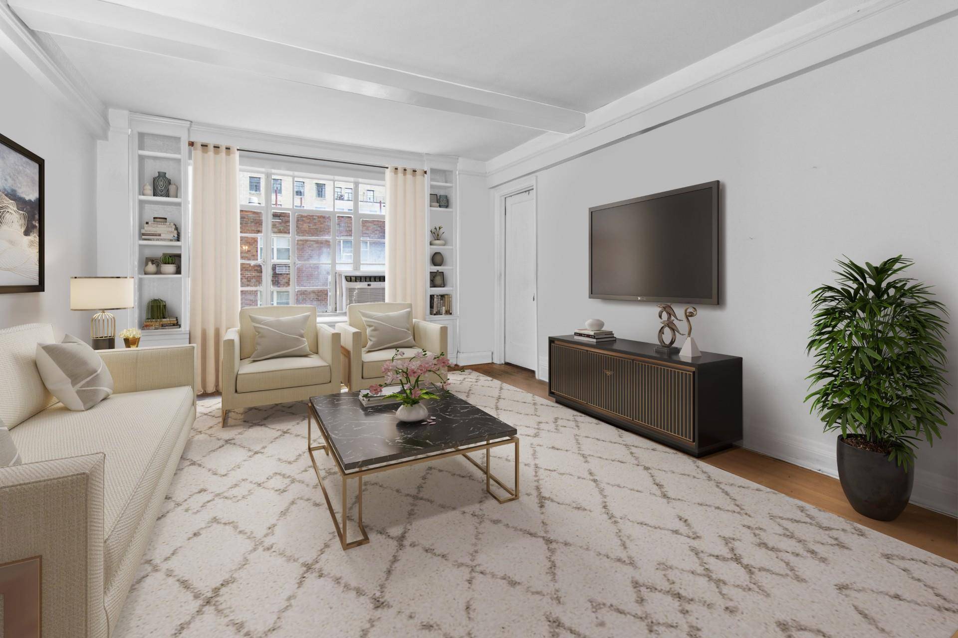 Welcome to this grand light filled one bedroom apt.