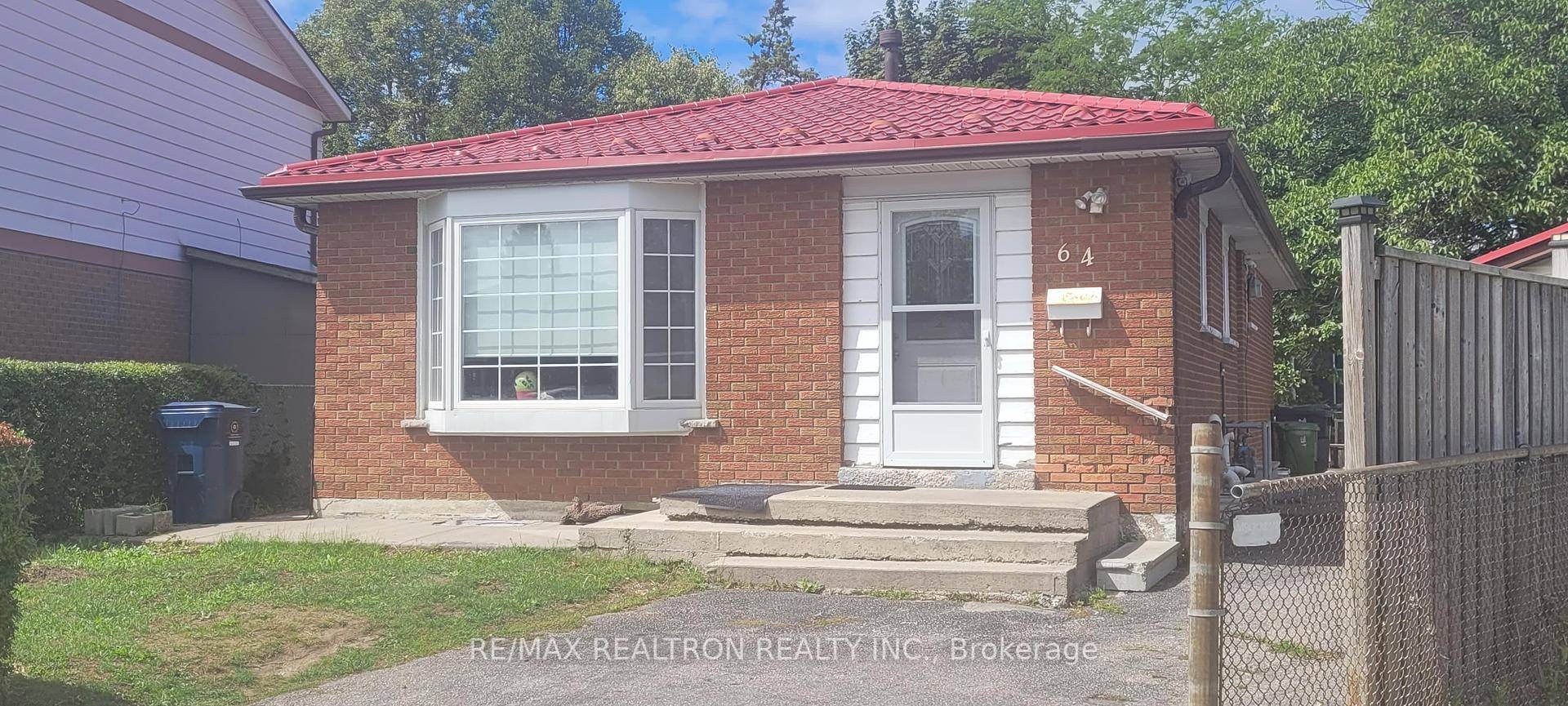 Excellent Location ! Solid Brick Bungalow in High Demand Markham Rd amp ; Finch Ave Area.