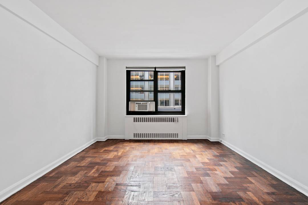 JUST LISTED ! ! Large 1 Bedroom for rent in full service Doorman building in Midtown East.