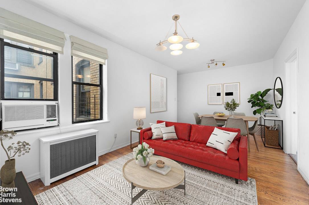 Located on a beautiful and charming block on the Upper East Side, this renovated 2 BR 1 BA pre war co op at The Benenson is available for purchase !