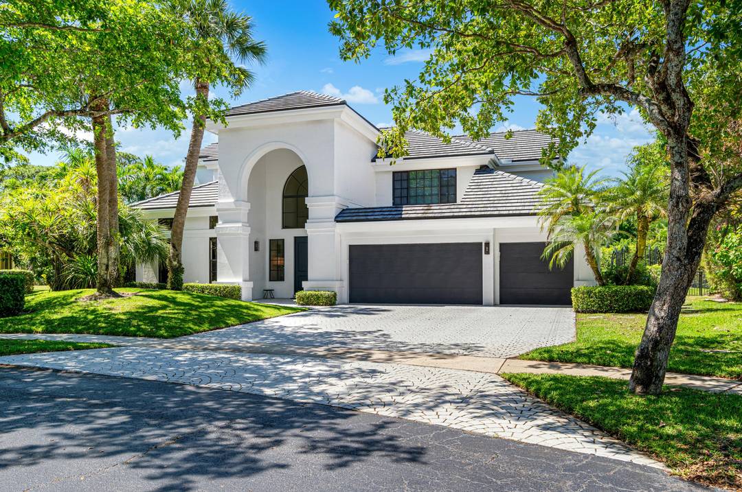 Nestled in one of Boca Raton's most prestigious gated communities, Seasons, this stunningly remodeled 4 bedroom converted den ideal office or 5th bedroom, 3 full 2 half bathroom estate sits ...