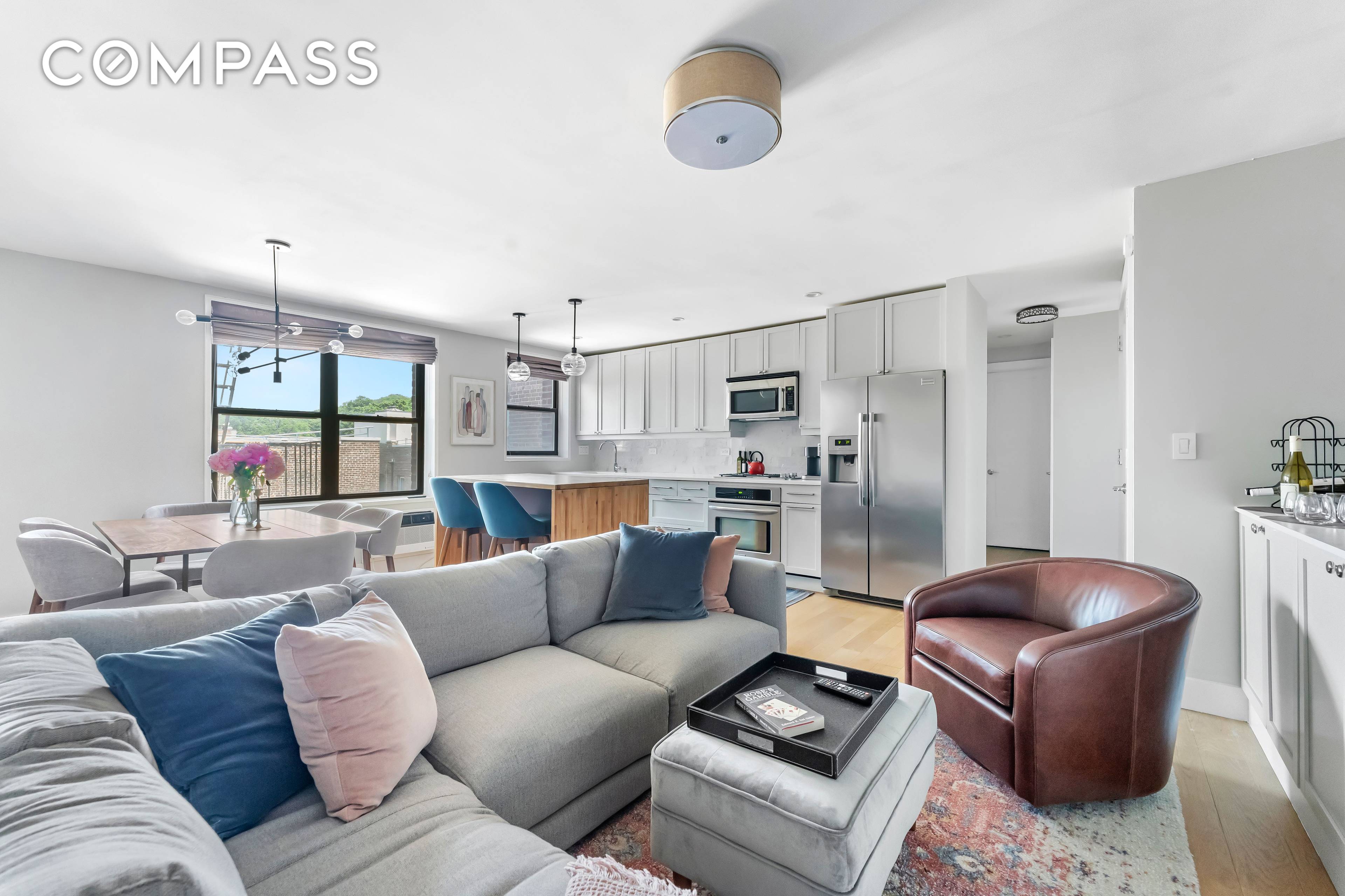 Beautifully updated residence perched high on the 6th floor in the heart of Windsor Terrace.