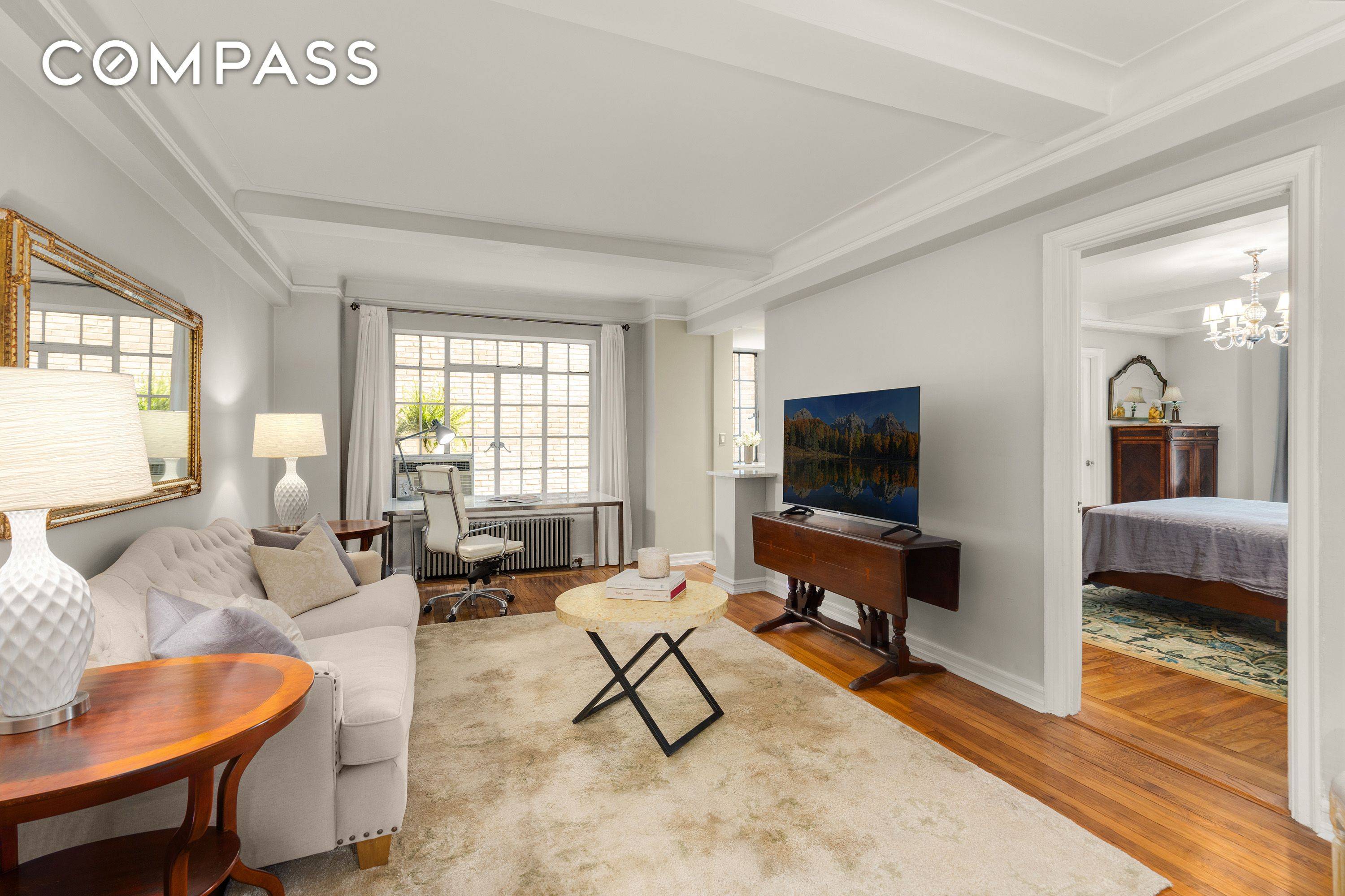 Just Bring Your Toothbrush Fully Furnished Corner 1 Bedroom in Prewar Doorman Building Across from Whole Foods !