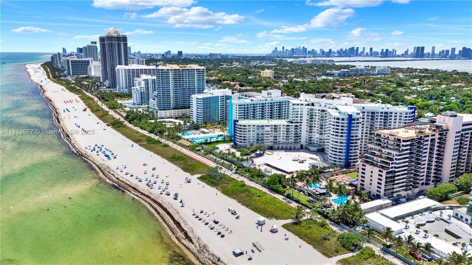 Turnkey 1 Bed 1. 5 Bath at Sea Coast Miami Beach.