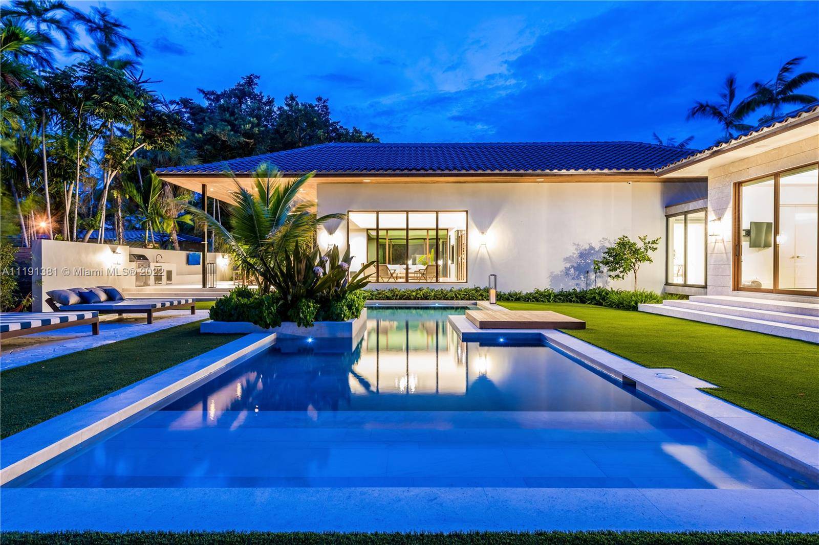 Step across the koi pond in the entryway of Villa Marya and discover a Bali style oasis in the heart of Miami Shores.