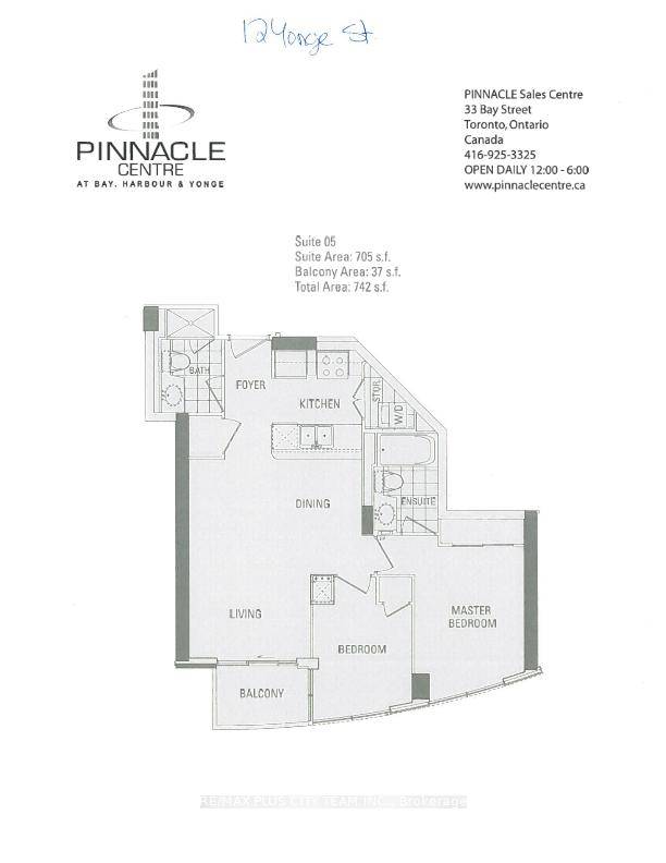 Welcome to this highly desirable split 2 bedroom corner unit at Pinnacle, 12 Yonge Street, offering bright and open south facing views in one of downtown Toronto's most convenient locations.