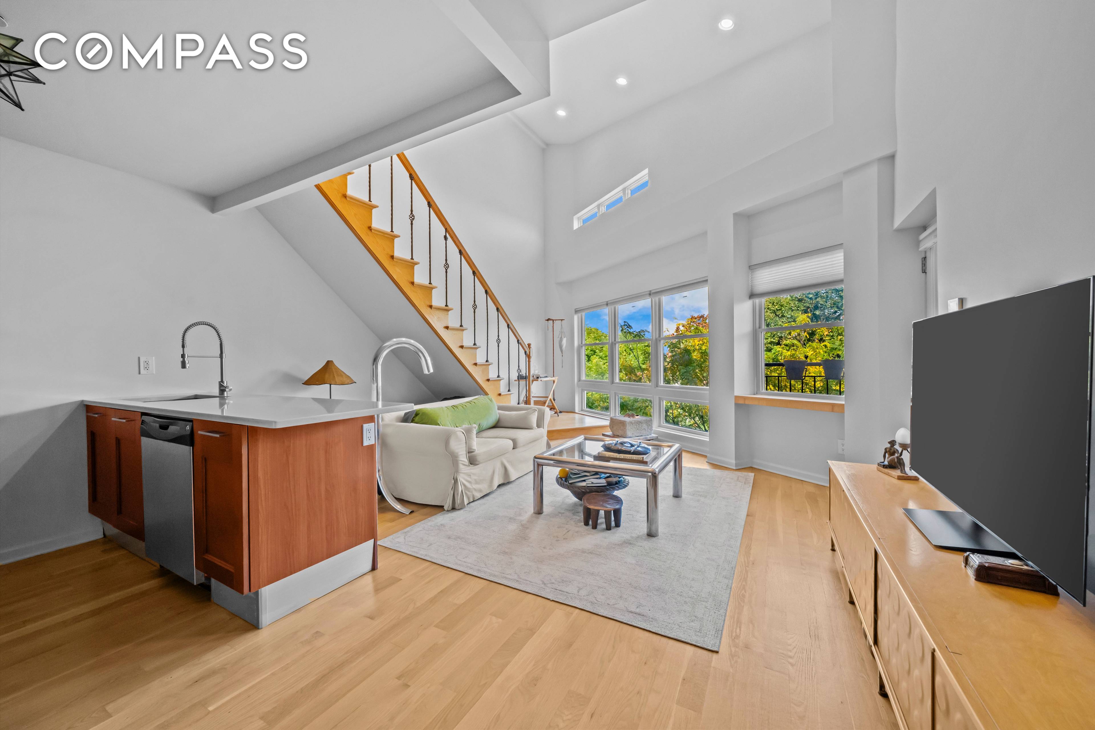 This bright and airy 685 square foot loft at 370 12th Street, Unit 5 combines modern comfort with classic Brooklyn character.