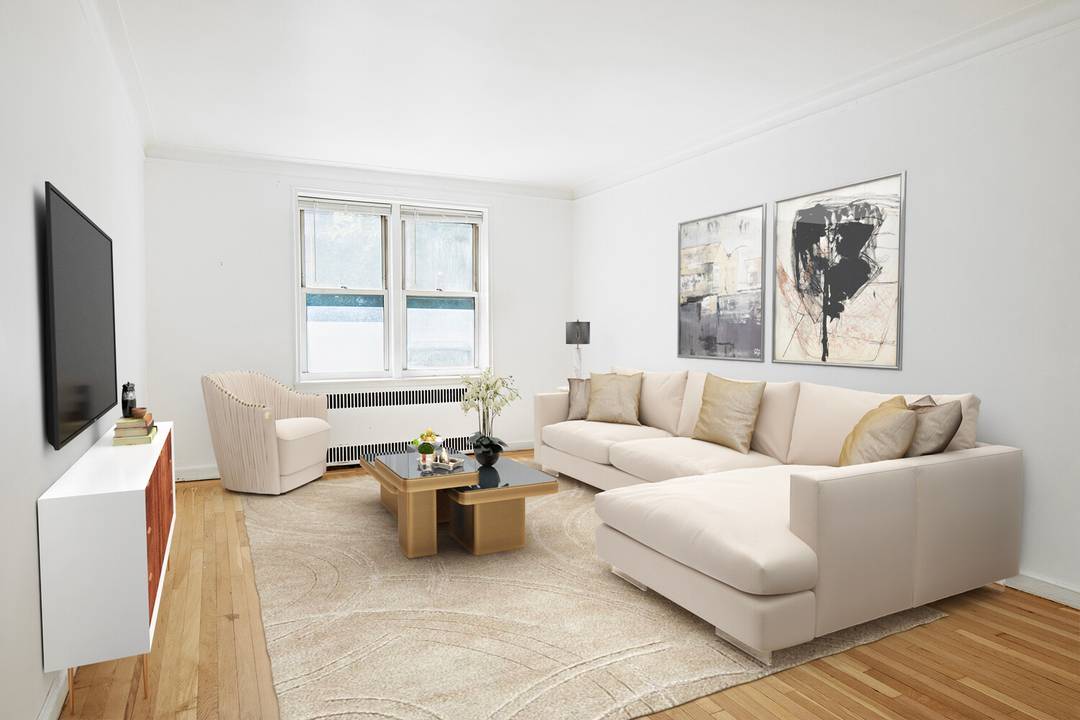 Large Renovated One Bedroom in the Heart of Hell's Kitchen Welcome to this spacious and beautifully renovated one bedroom home in a prime Hell's Kitchen Midtown West location.