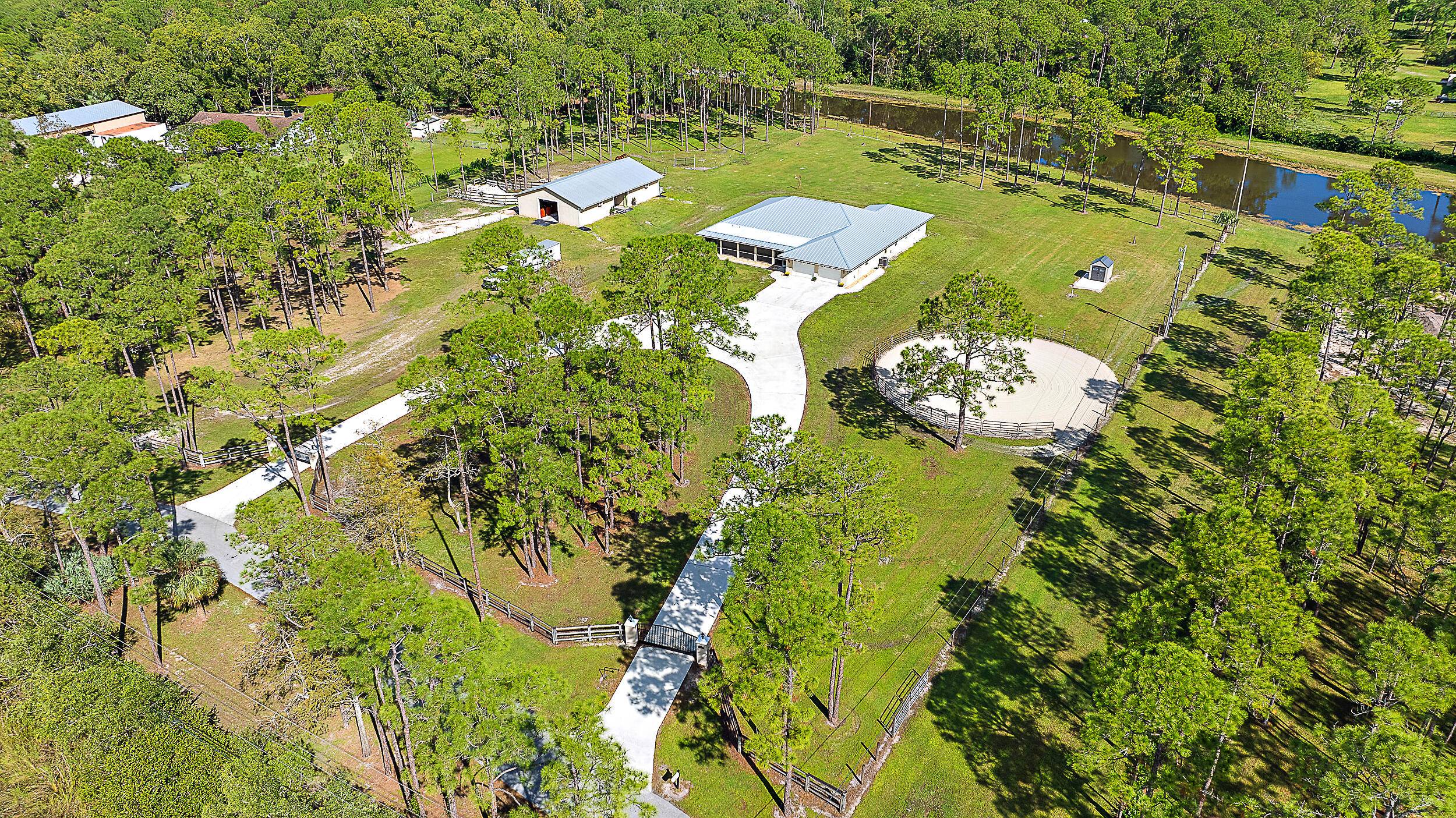 An incredible value in the sought after Palm Beach Gardens equestrian community of Caloosa, this CBS built home offers nearly 3, 000 sq ft under air, a 2022 metal roof, ...