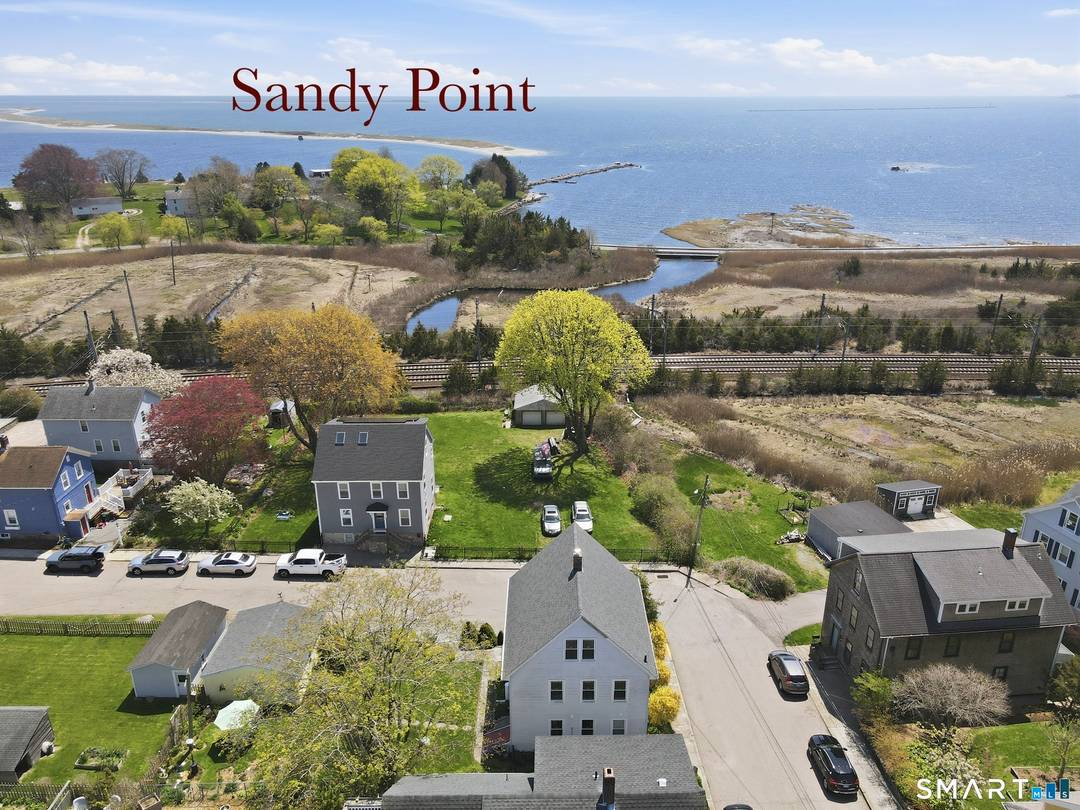 Expansive Water Views of Fishers Island and an Unbeatable Location in a Quiet Section of Stonington Borough !