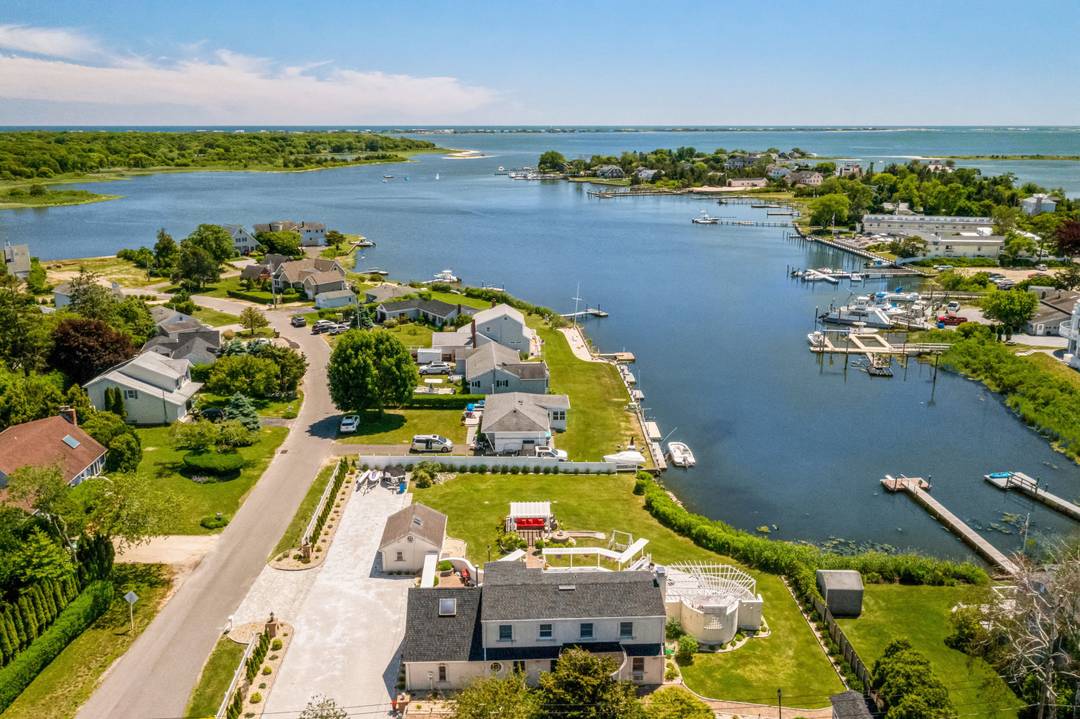Waterfront Southampton Retreat with Bay Views & Endless Potential