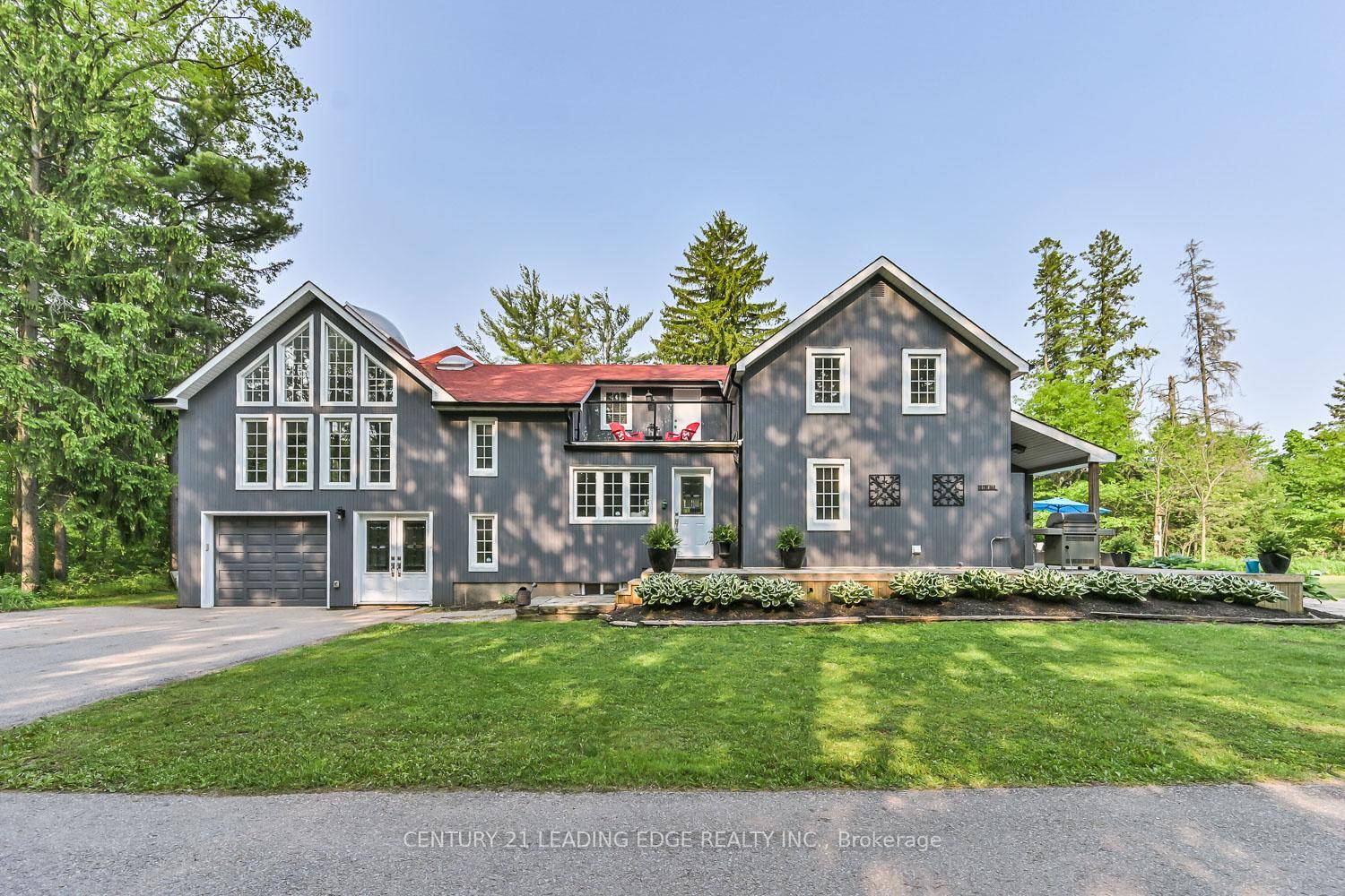 Nestled on 8. 33 acres of pristine, unspoiled land, this exceptional one of a kind property offers the tranquility of Muskoka with the convenience of suburban living.