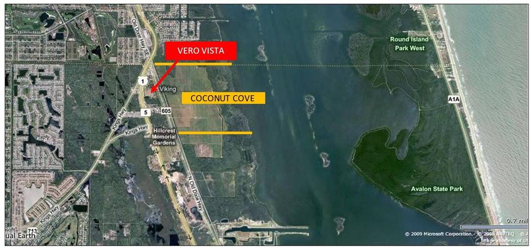 Vero Vista. 40 acres directly on A !