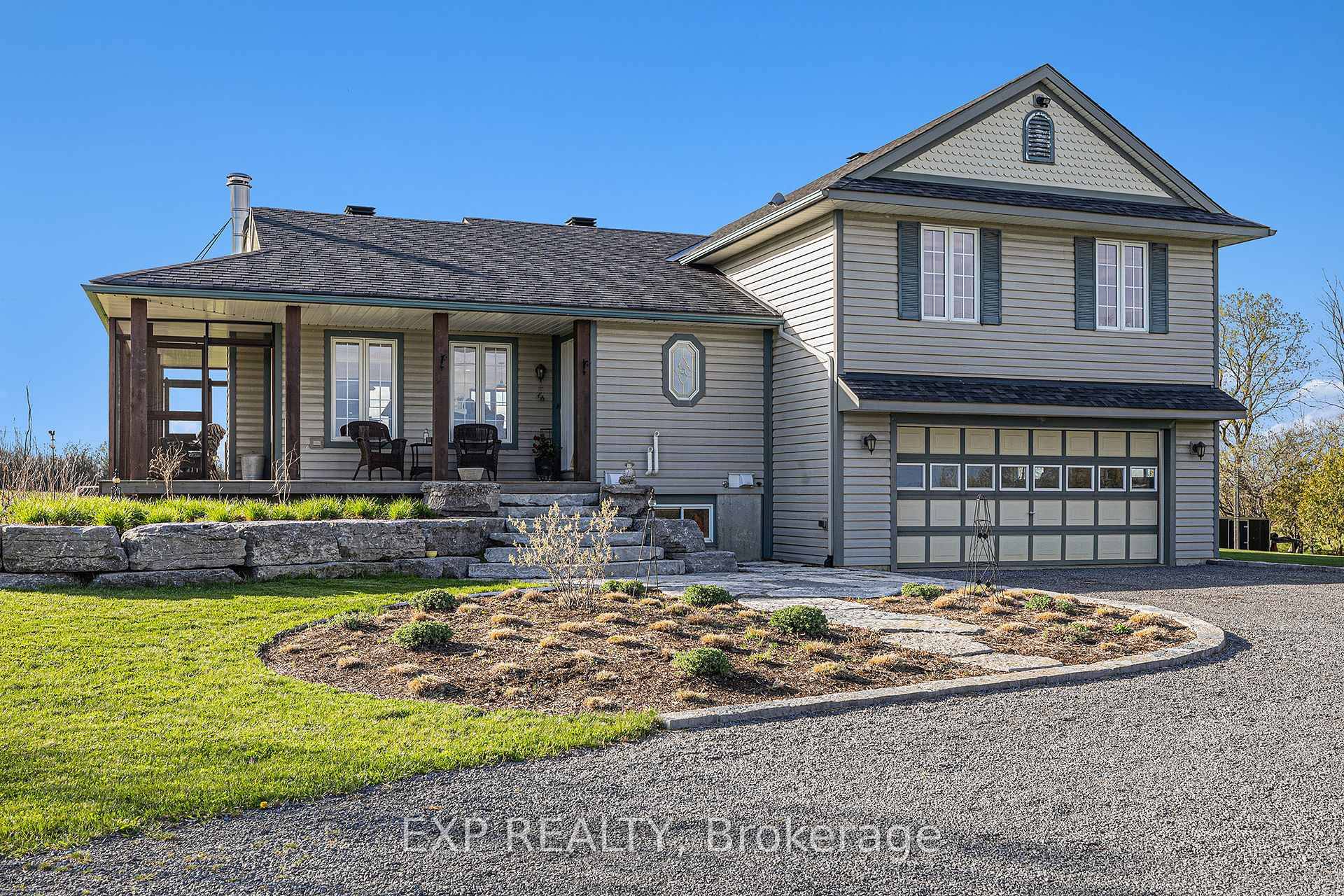 Welcome to 134 Rae Road a beautifully crafted custom side split home professionally built and meticulously maintained property offers refined comfort, modern upgrades, and a picturesque setting with breathtaking sunrises ...