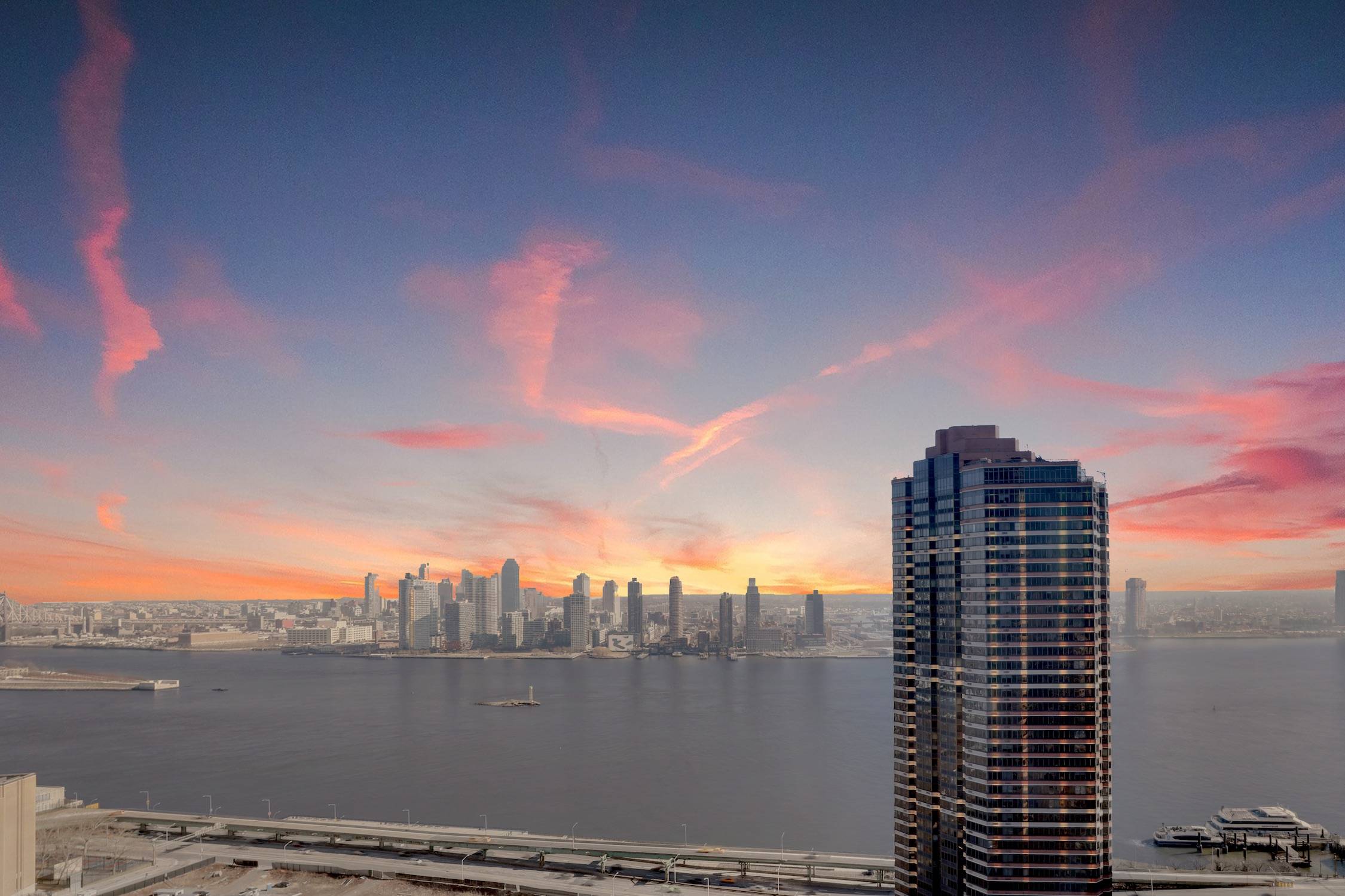 Classic elegance greets you as you enter into the foyer of this 42nd floor huge 1 bedroom, 1 bath home.