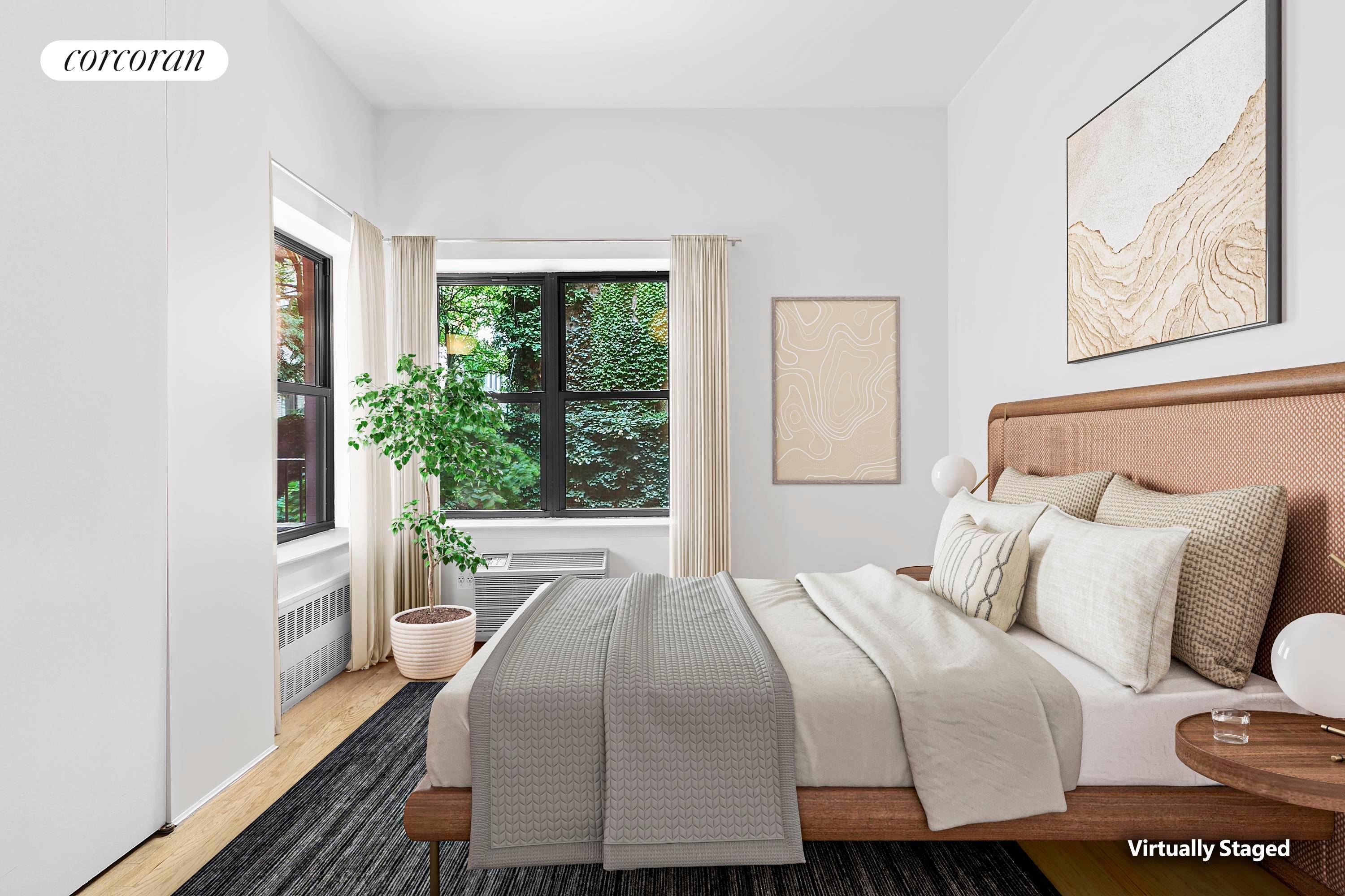 Nestled enchantingly between Horatio and Jane Streets in the vibrant West Village, this exquisite duplex at 822 Greenwich, 1C awaits you.