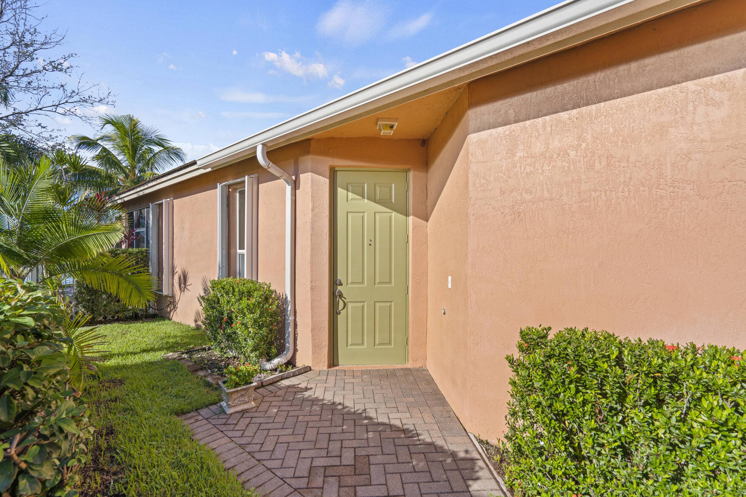 Waterfront Pool home with 2 bedrooms plus a Den Office 3rd Bedroom.