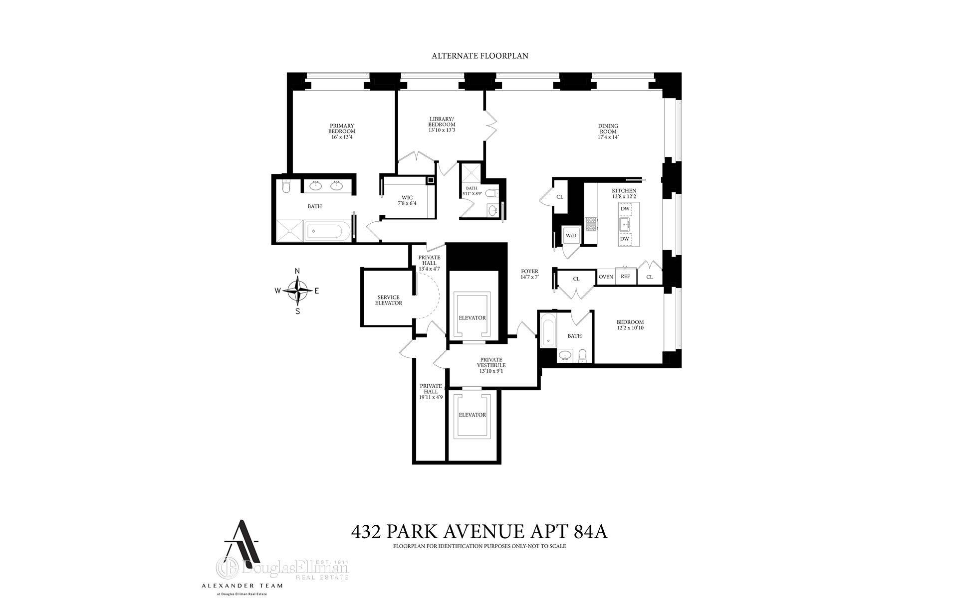 This residence, located on a high floor of iconic 432 Park Avenue, designed by architect Rafael Violy, has recently been converted from a three bedroom unit to an elegant two ...