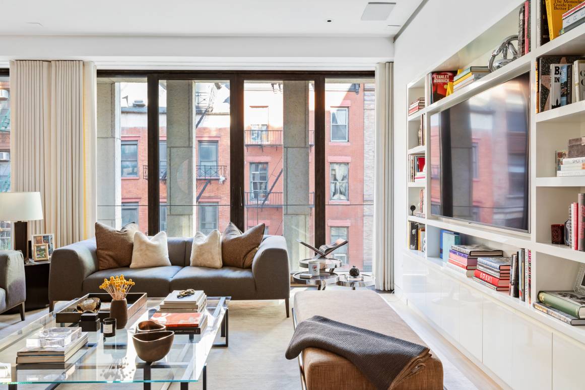 Truly exquisite is this sprawling 3, 600 sq ft light bathed residence, one of only 10 ultra luxurious homes at the stunning 8 story 25 Bond Street condominium in NoHo.